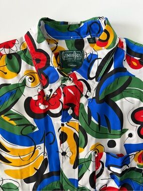 Gitman Bros Vintage Multicolor Abstract Print Button-Up Shirt